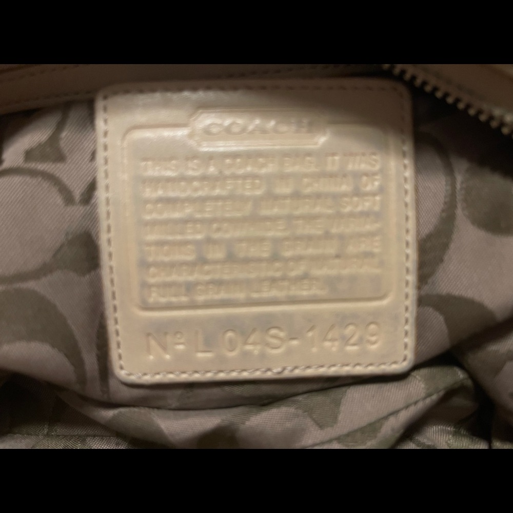 Coach vintage suede handbag - Picture 3 of 5